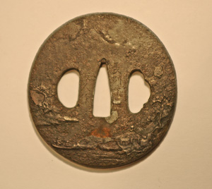 Image for Signed Antique Japanese Tsuba