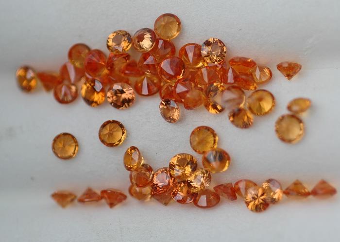 Image for Super DEAL!! $$ Natural BE Heated Songea Sapphire Melee Lot 9.29 tcw