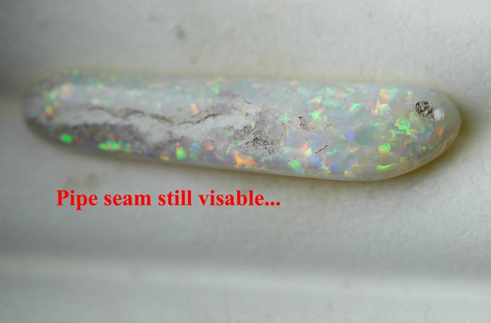 Image for Natural Coober Pedy Pipe Opal 11.73 carat  ** VIDEO **