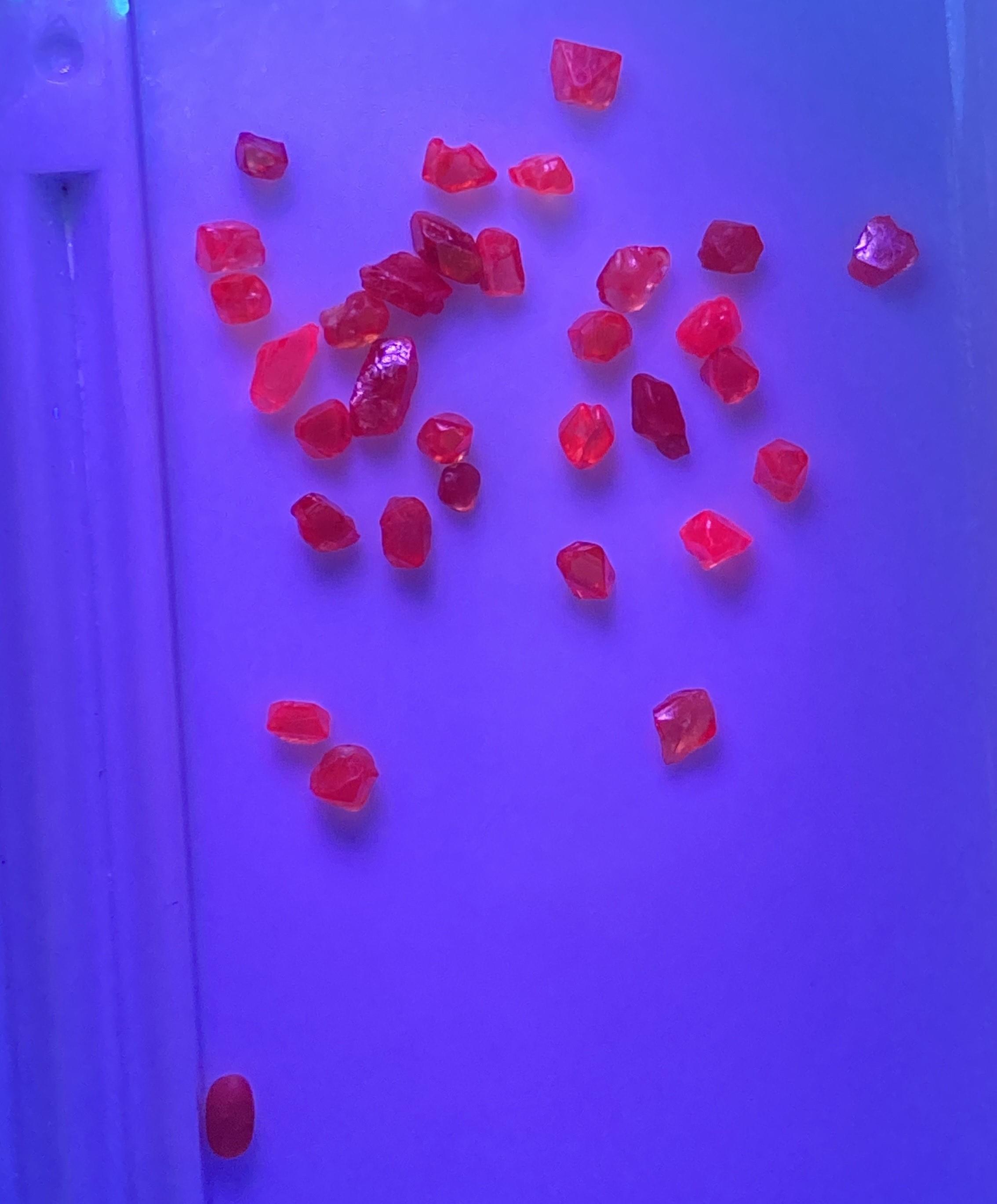 Image for Burma Natural Spinel Crystals Parcel 12.10 tcw.  ** VIDEO **