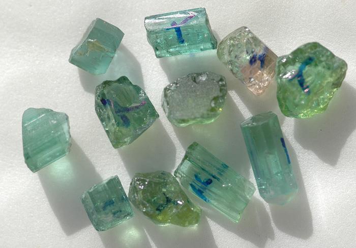Image for Afghanistan Natural Tourmaline Facet Rough  25.52 tcw