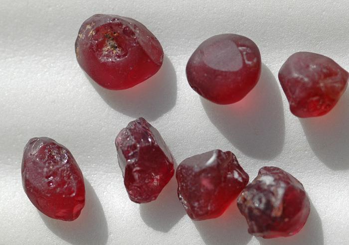 Image for Tanzania Natural Umbalite Garent Facet Rough Lot 28.37 tcw