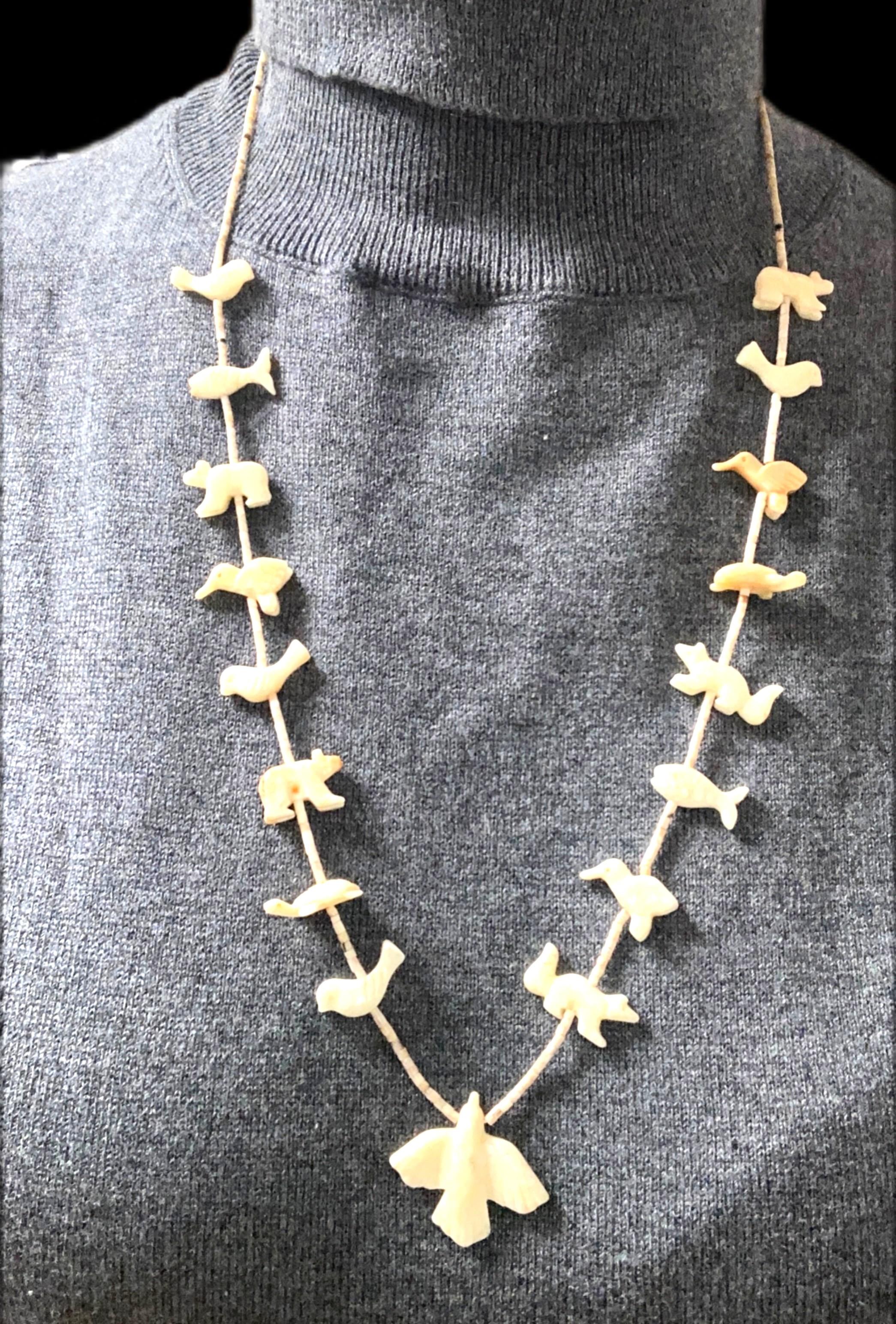 Image for Estate- Zuni Style Fetish Necklace 28 inch