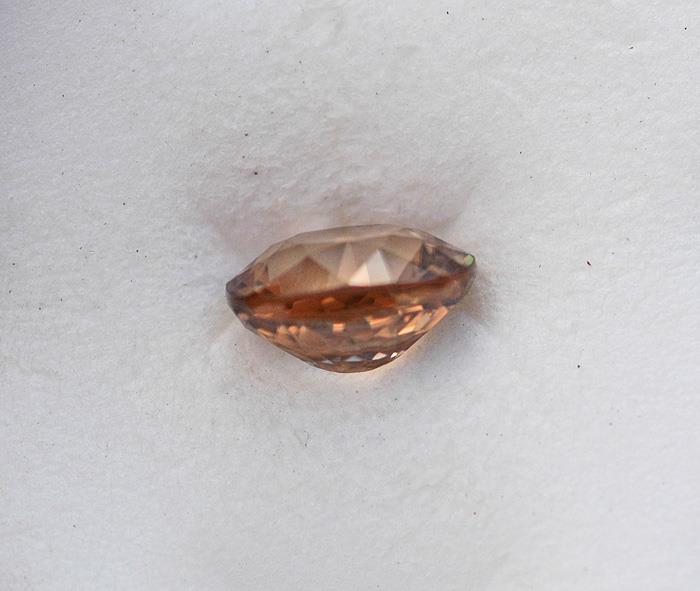 Image for Tanzania Natural Zircon GIA Cert. 3.91 carat  ** VIDEO **