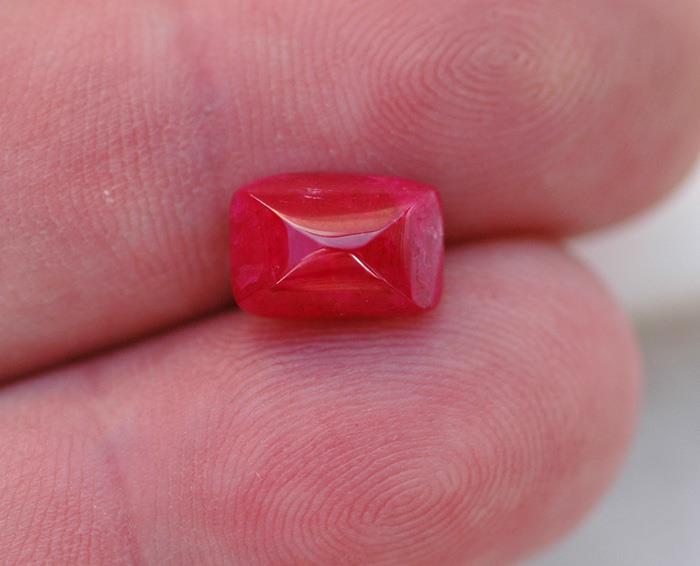 Image for Mozambique Natural Ruby Cabochon  4.78 carat  ** VIDEO **