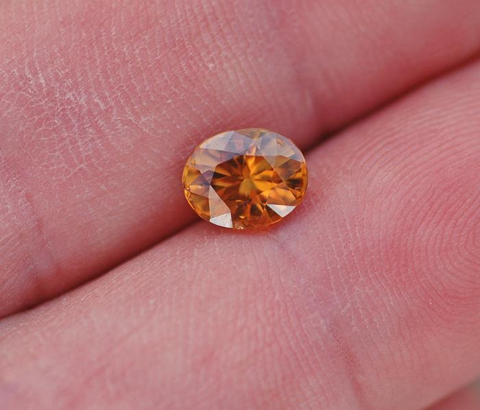 Image for Natural Tanzanian Unheated Orange Zircon 2.23 carat  ** VIDEO **