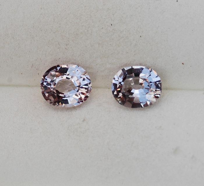 Image for Burma Natural Spinel Pair 1.54 tcw  ** VIDEO **