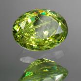 Image for RARE  Russian Natural Demantoid Garnet 0.97 carat