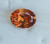 Image for Tanzania Sapphire Umba River  Golden Peach 1.52 carat Unheated