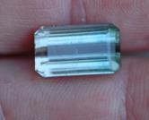 Image for RARE!!! Afghanistan Bi Color tourmaline 6.74 carat  ** VIDEO **
