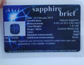 Image for Sri Lanka Fine Blue Natural Sapphire 1.47 carat * VIDEO *