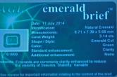 Image for Zambian Emerald with AGL Brief 3.14 carat