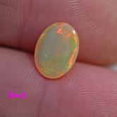 Image for Ethiopian Natural Opal Peach-Orange Base Broadflash 2.48 carat ** VIDEO **