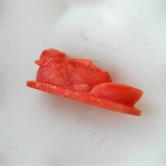 Image for Natural Coral Carving 12.01 carat  ** VIDEO **