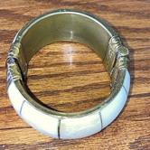 Image for Ox/ Buffalo Horn Bangle Bracelets set of 3- ESTATE
