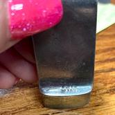 Image for Solid 925 Sterling Silver Money Clip- ESTATE