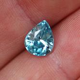 Image for Natural Cambodia Vietnam Blue Zircon  3.23 carat  ** VIDEO **