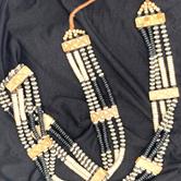 Image for ESTATE- Buffalo Horn 4 Strand Necklace/ Belt 34 inch