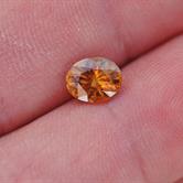 Image for Natural Tanzanian Unheated Orange Zircon 2.23 carat  ** VIDEO **