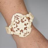 Image for Natural Bone Carved Bracelet 8 inch- ESTATE