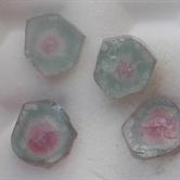 Image for Natural Cruzeiro Mine Tourmaline Slices 14.8 tcw