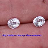 Image for Burma Natural Spinel Pair 1.54 tcw  ** VIDEO **