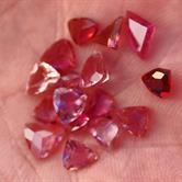 Image for Natural Brazilian Pink Tourmaline Trillion Lot 8.3 tcw  ** VIDEO **
