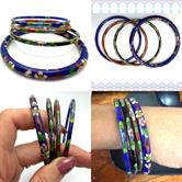 Image for Estate Vintage Cloisonne Bracelets