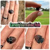 Image for Carved Tourmaline Fish 7.62 carat