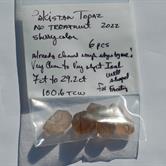 Image for Natural Pakistan Sherry Topaz Facet Rough Lot  100.6 tcw
