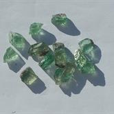 Image for Natural Pakistan Green Spodumene Facet Rough Lot 63.05 tcw